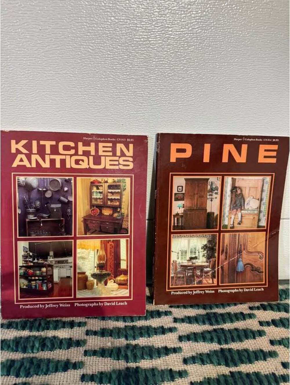 Vintage Jeffrey Weiss Books - Kitchen Antiques & Pine (Set of 2)